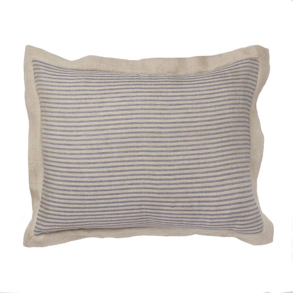 Linen Stripe Sham