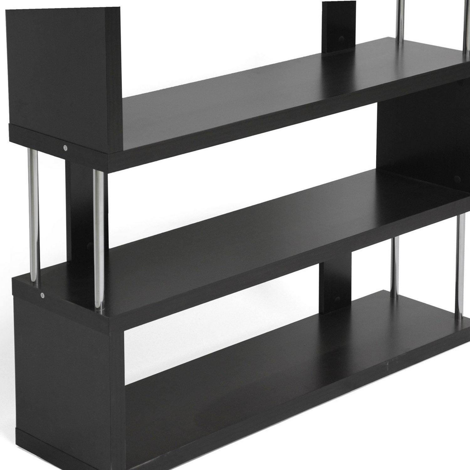 Baxton Studio Barnes 3 Shelf Bookcase