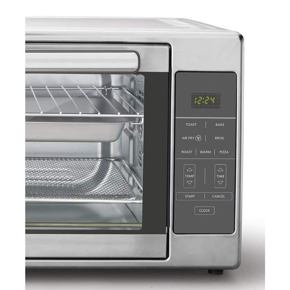 Oster 1700 W Stainless Steel Digital Toaster Oven and Air Fryer Extra Large 2153271