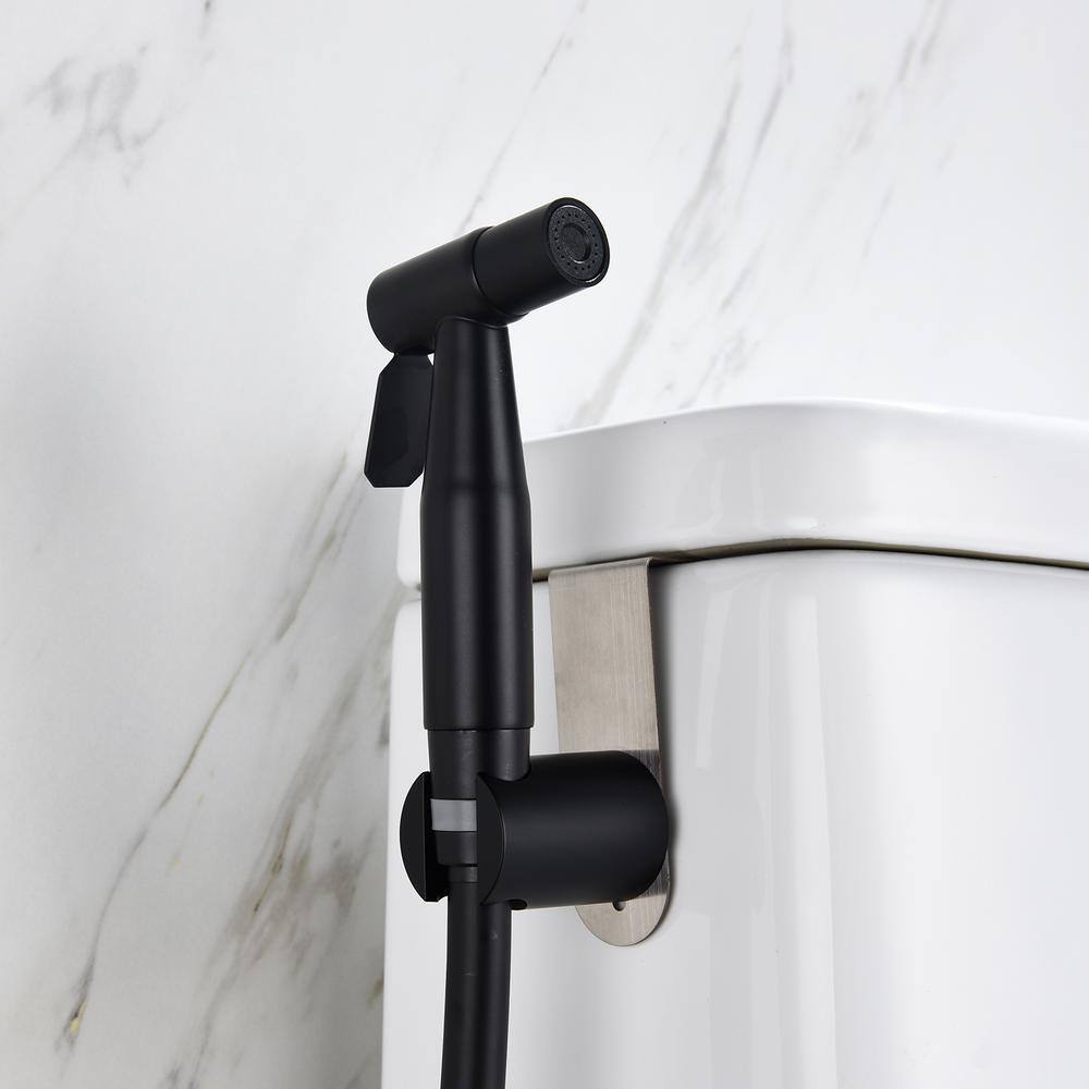 Non- Electric Bidet Attachment Bidet Sprayer for Toilet in Matte Black TH-FX0021