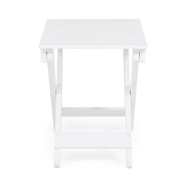 Outdoor Folding Wooden Side Table，15