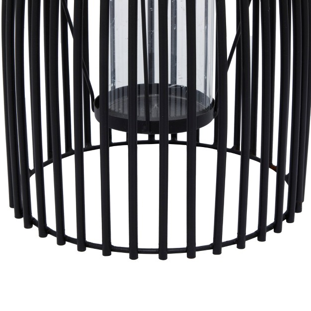 Modern Iron glass Decorative Caged Candle Holder Olivia amp May