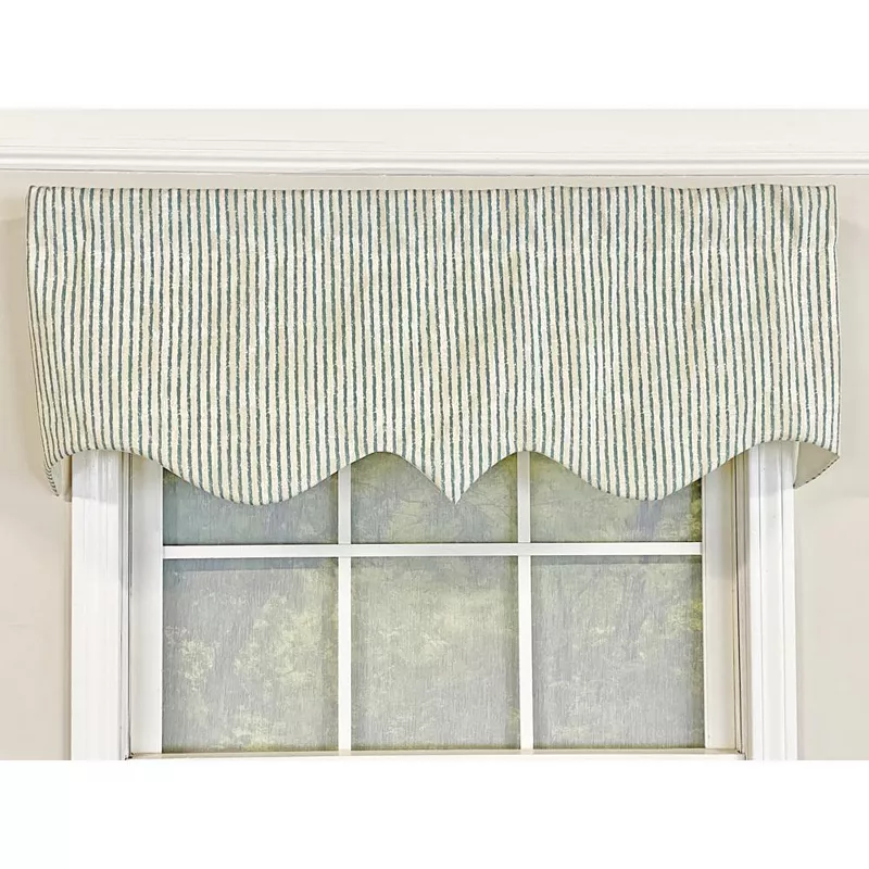 RLF Home Duval Regal Valance Rod Pocket