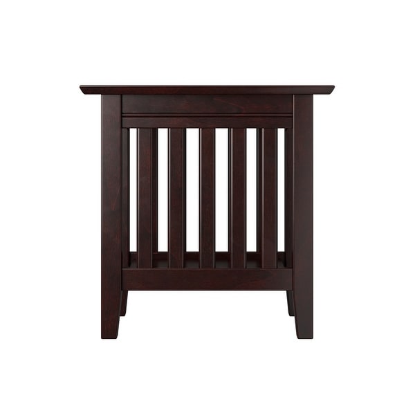 Mission Solid Wood Side Table Set of 2