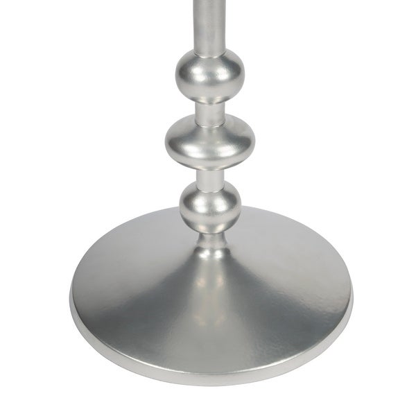 Zora Iron Pedestal End Table