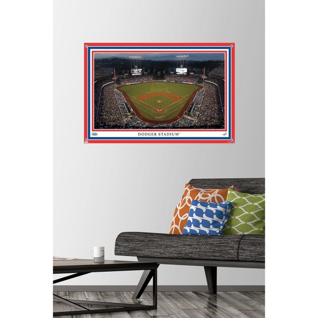 Trends International Mlb Los Angeles Dodgers Dodger Stadium 22 Unframed Wall Poster Prints