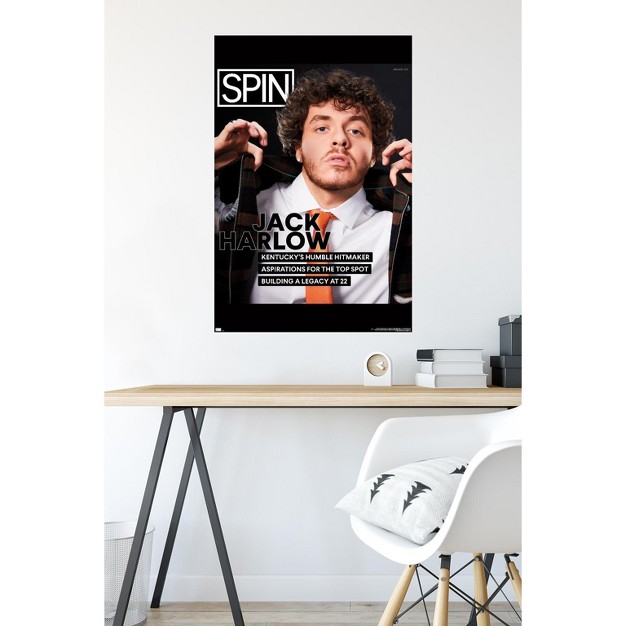 Trends International Spin Magazine Jack Harlow 21 Unframed Wall Poster Prints