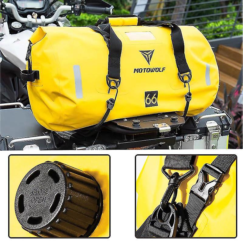 Cycle Bags Back Seat Bags 90l 66l Bike Scooter Sport Lugga Travel Seat Bag Pack 40l Tank Bags