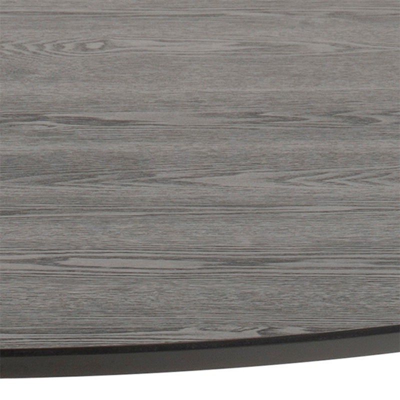 TITAN Round Dining Table 110cm - Black