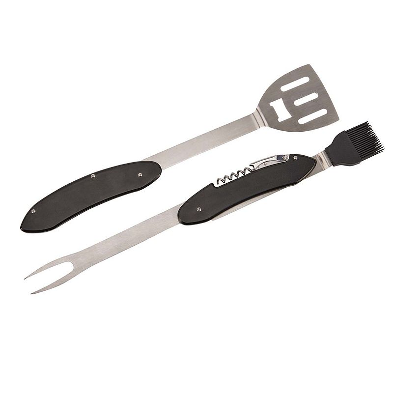 11.75 Black Compact Grilling Tool