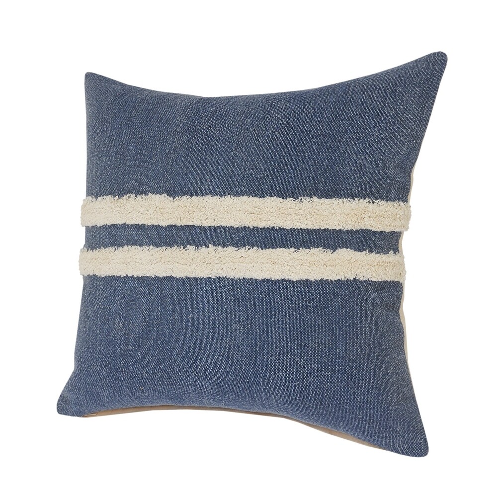 LR Home Double Center Striped Throw Pillow