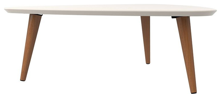 Manhattan Comfort Utopia High Triangle Coffee Table  Splayed Legs   Midcentury   Coffee Tables   by Manhattan Comfort  Houzz