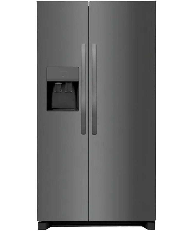 Frigidaire 25.6 Cu. Ft. Black Stainless Steel Side-By-Side Refrigerator