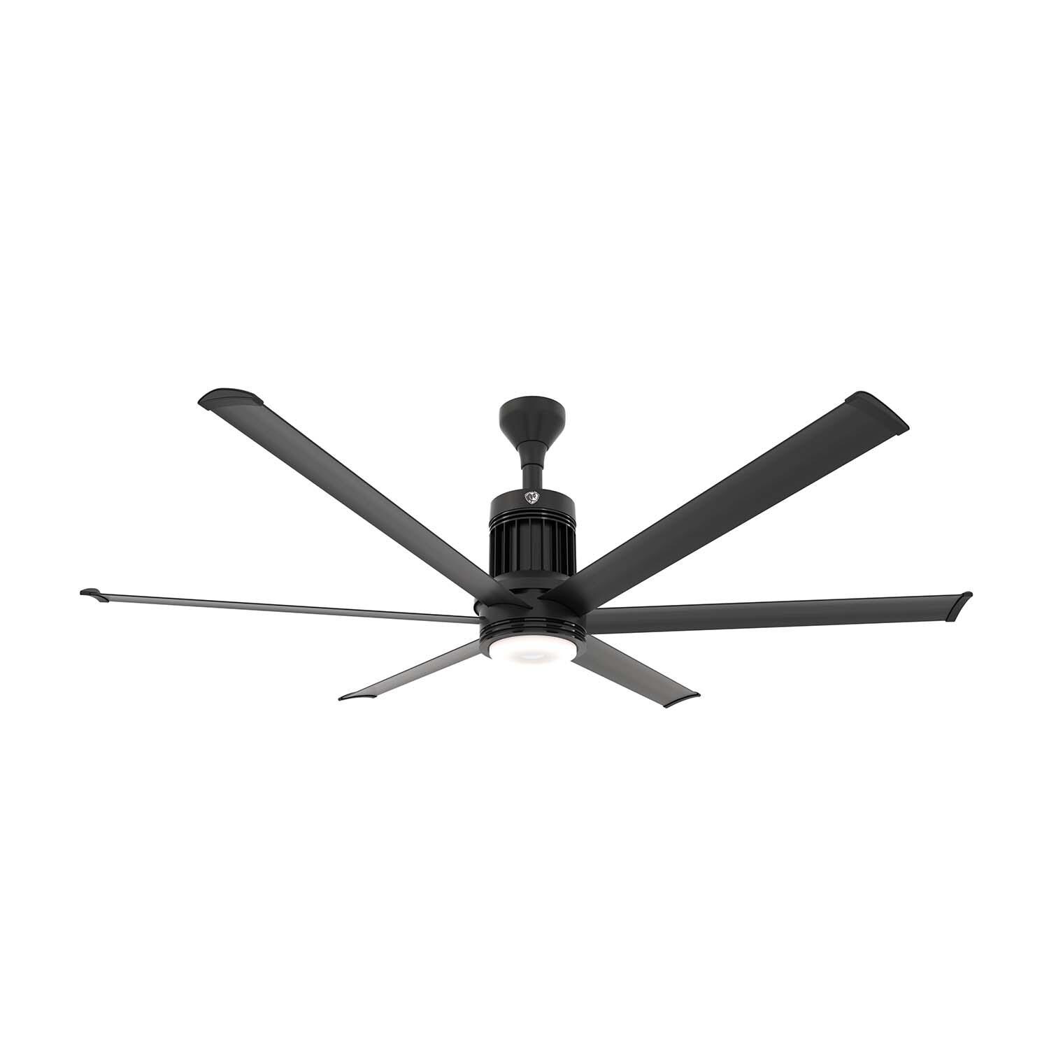 72-Inch i6 Ceiling Fan Universal Mount W/6-Inch Ext Tube Black by Big Ass Fans