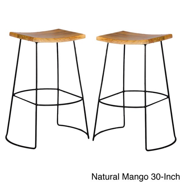 Dayton Saddle Seat Stools (Set of 2)