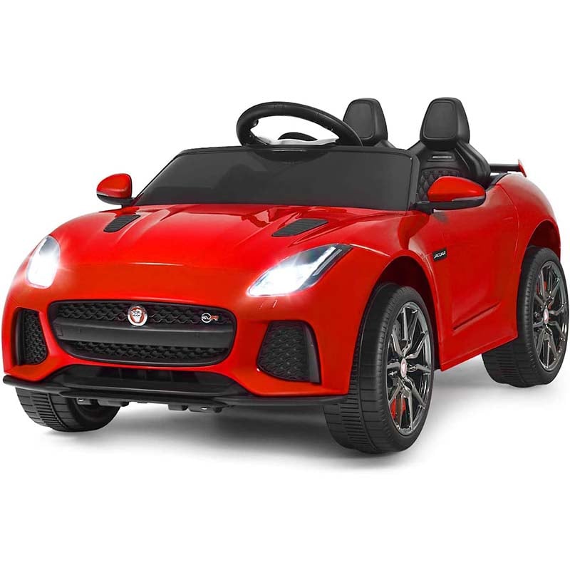 12V Jaguar F-Type SVR Licensed Kids Ride On Car, Battery Powered Riding Toy Car with Remote Control