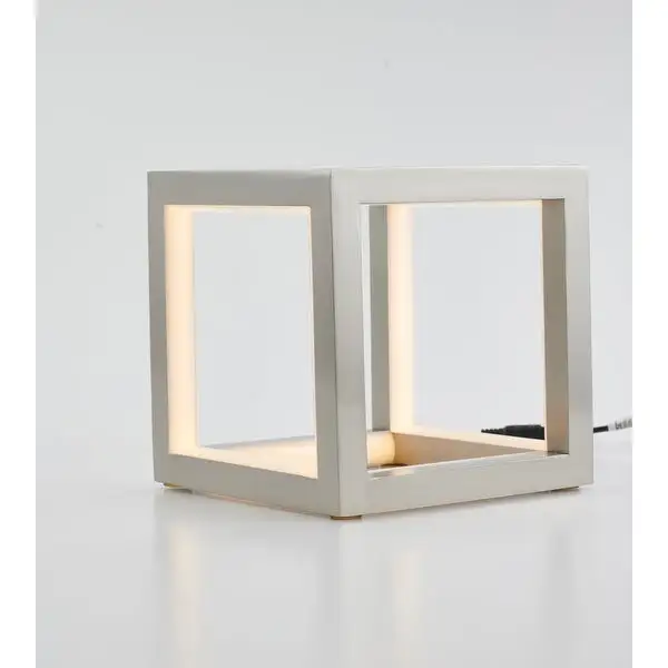 Nickel Aluminum LED Table Lamp