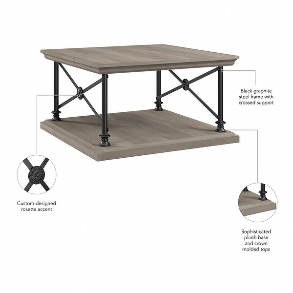 Coliseum Square Coffee Table by Bush Furniture