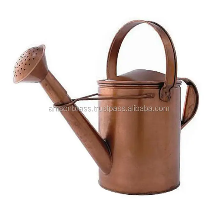 Watering Can Honeycomb Design Watering Can Solid Metal Planting Can Metal Water Cane Garden Water Supply