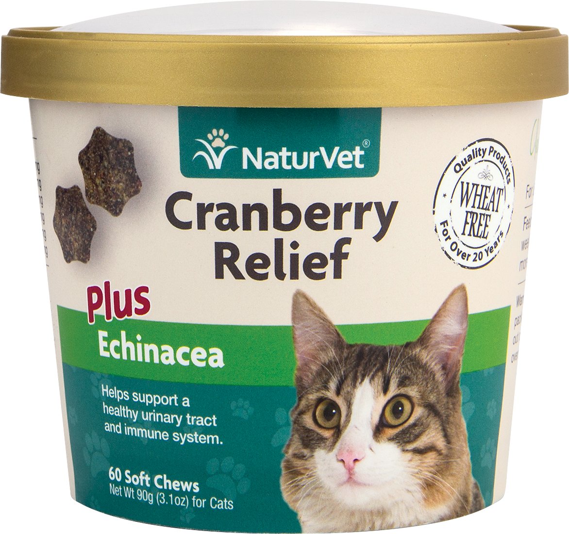 NaturVet Cranberry Relief Plus Echinacea Chews for Cats