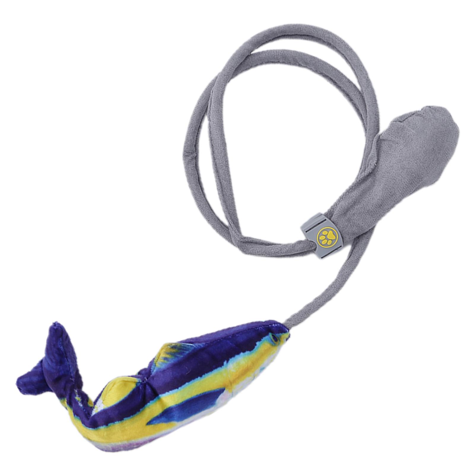 Pet Funny Cat Toy Simulation Vibrating Fish Funny Cat Stick Toy For Cat Exercisesea Fish