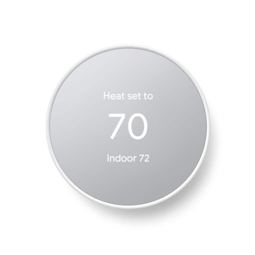 Google Nest Thermostat  Smart Programmable WiFi Thermostat  Snow