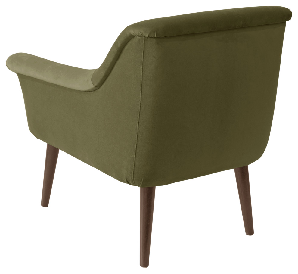 Bennet Modern Armchair Regal   Midcentury   Armchairs And Accent Chairs   by Skyline Furniture Mfg Inc  Houzz