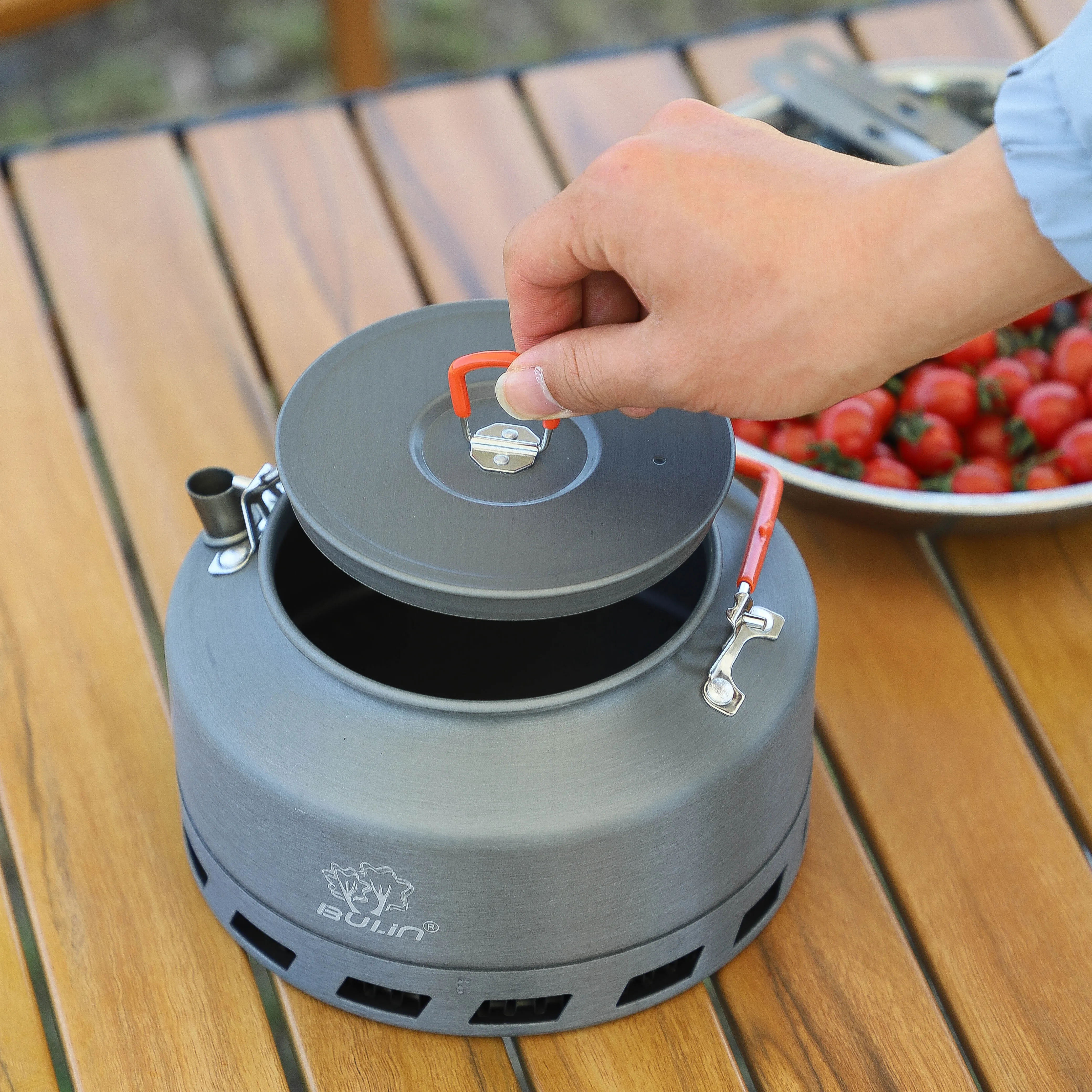 Bulin Bl200 l1 Low Moq Quality Portable Picnic Kettle Pot Travelling Camping Cooking Kettle