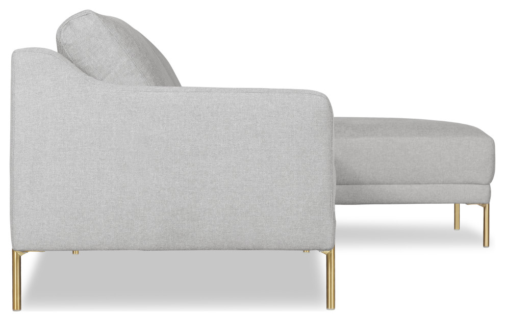 Poly and Bark Lissie Right Sectional Sofa   Contemporary   Sectional Sofas   by Edgemod Furniture  Houzz