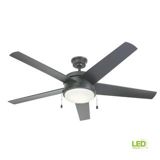 Home Decorators Collection Portwood 60 in. LED Outdoor Natural Iron Ceiling Fan YG528-NI