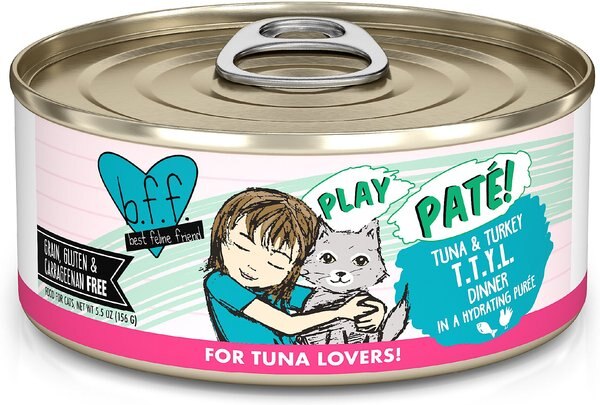 BFF Play Pate Lovers Tuna and Turkey T.T.Y.L. Wet Cat Food