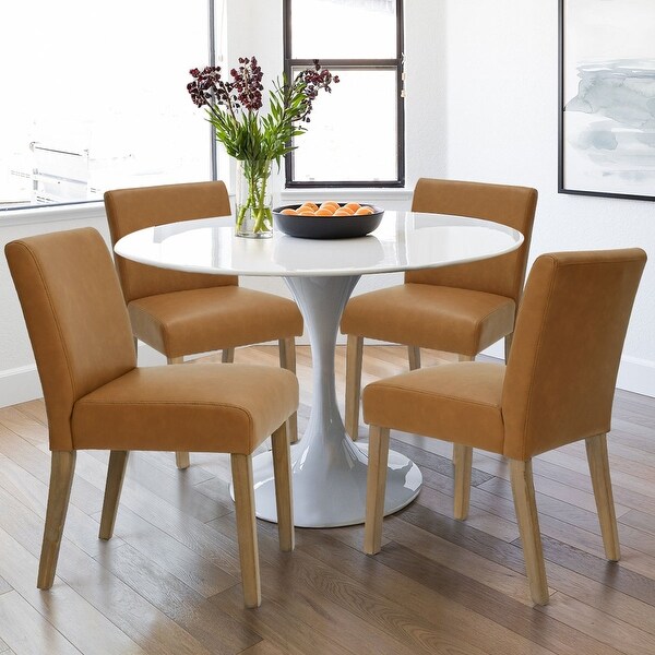 PU Leather Upholstered Dining Chairs