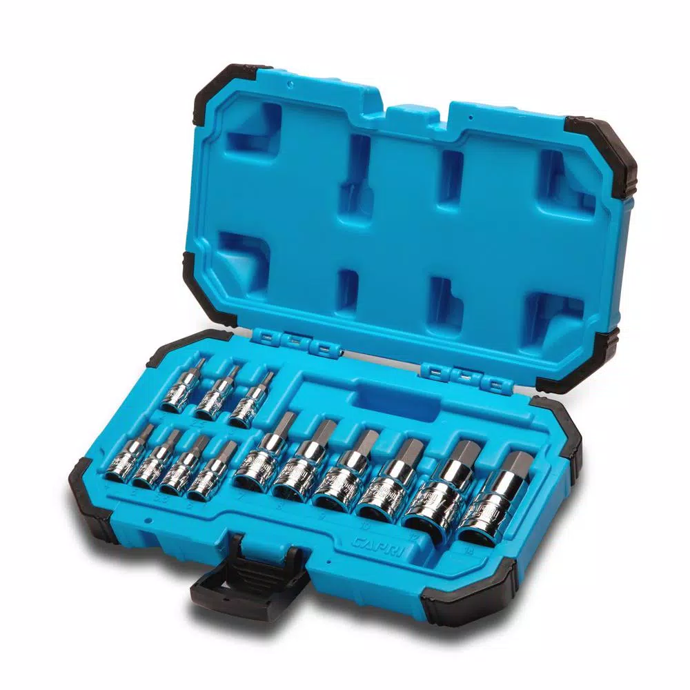 Capri Tools Advanced Series Metric Hex Bit Socket Set (13-Piece) and#8211; XDC Depot