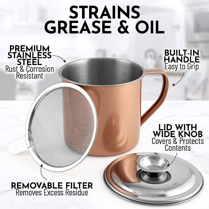 Bacon Grease Container