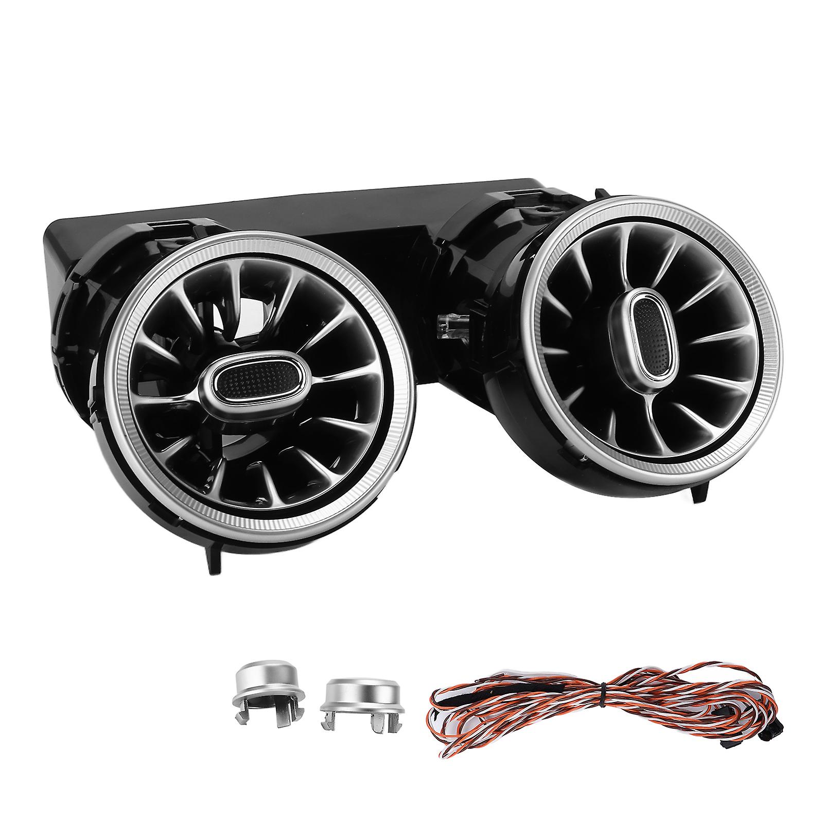 3 Color Rear Led Turbine Air Vent Ambient Light Kit Replacement For Mercedesbenz C Glcclass W205 X253 20152018