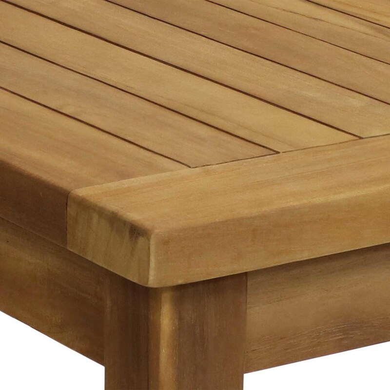 Ultimate Patio Wooden Teak Outdoor Coffee Table