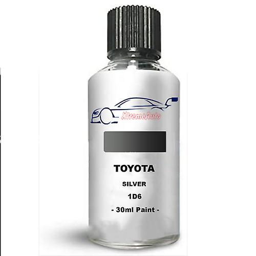 Touch up paint for toyota hilux silver 1d6 stone chip brush scrape