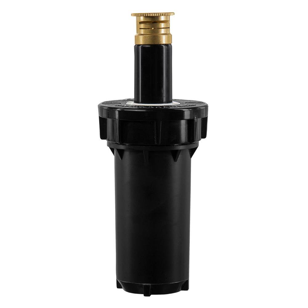 Orbit 2 in. Professional Series Pressure Regulated Pop Up Spray Head Sprinkler with Brass Half Pattern Twin Spray Nozzle 80324