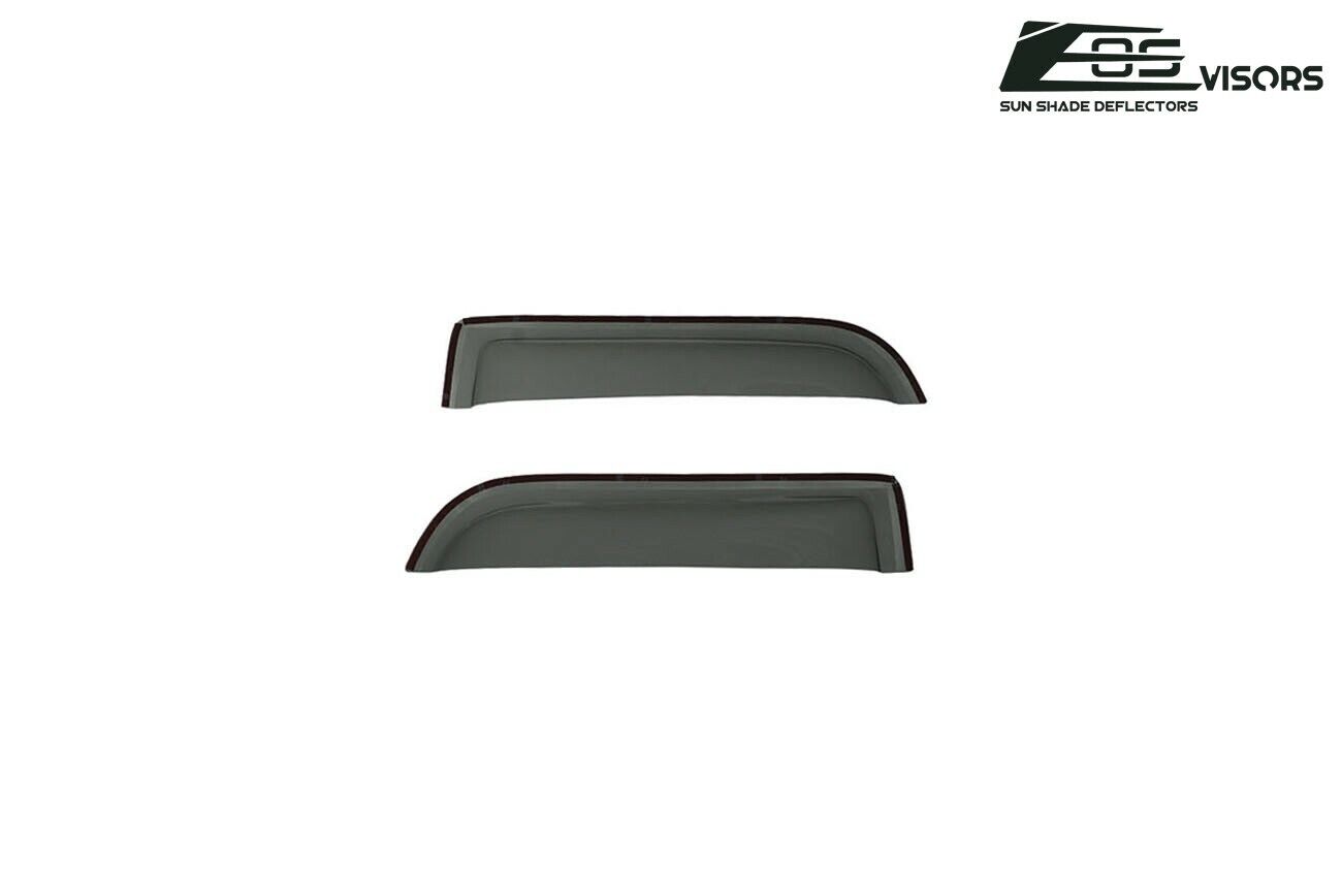 Extreme Online Store for 2004-2014 Ford F-150 Extended Cab | EOS Visors in-Channel Side Window Vents Rain Guard Deflectors