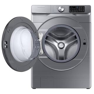  4.5 cu. ft. Smart High-Efficiency Front Load Washer with Super Speed in Platinum WF45B6300AP