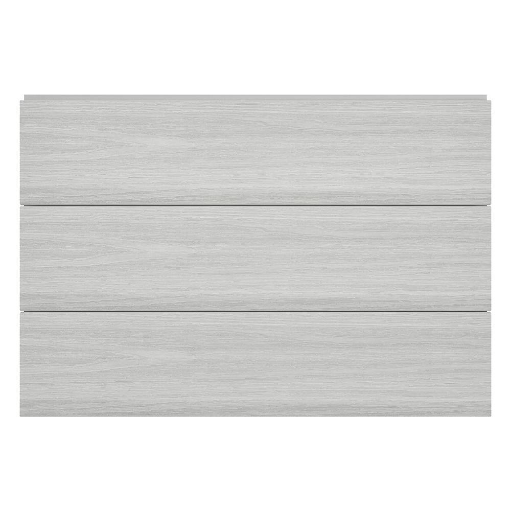 NewTechWood All Weather System 5.5 in. x 96 in. Icelandic Smoke White Composite Siding Board (14-Pack) US09-8-SW-14