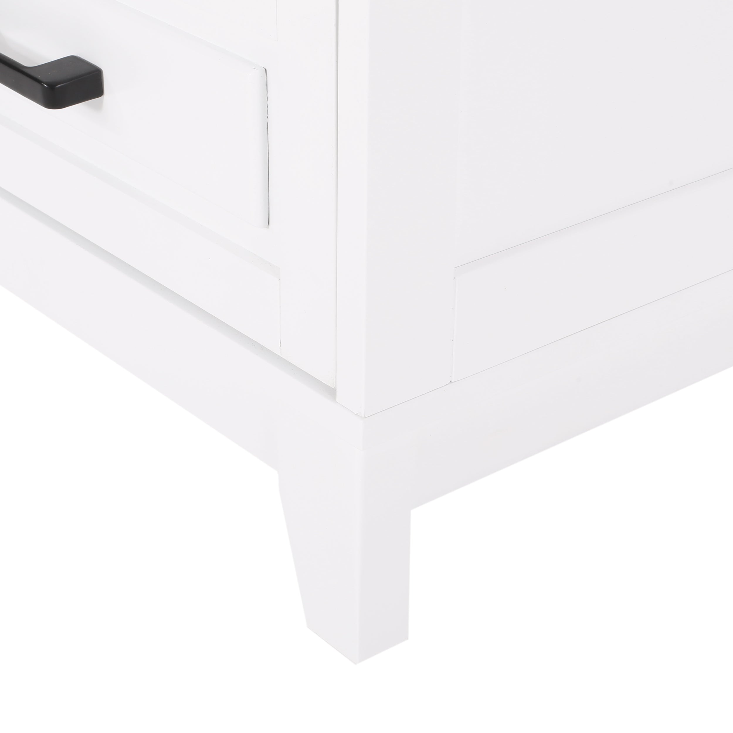 McCusker Modern Bathroom Storage Cabinet with Drawers