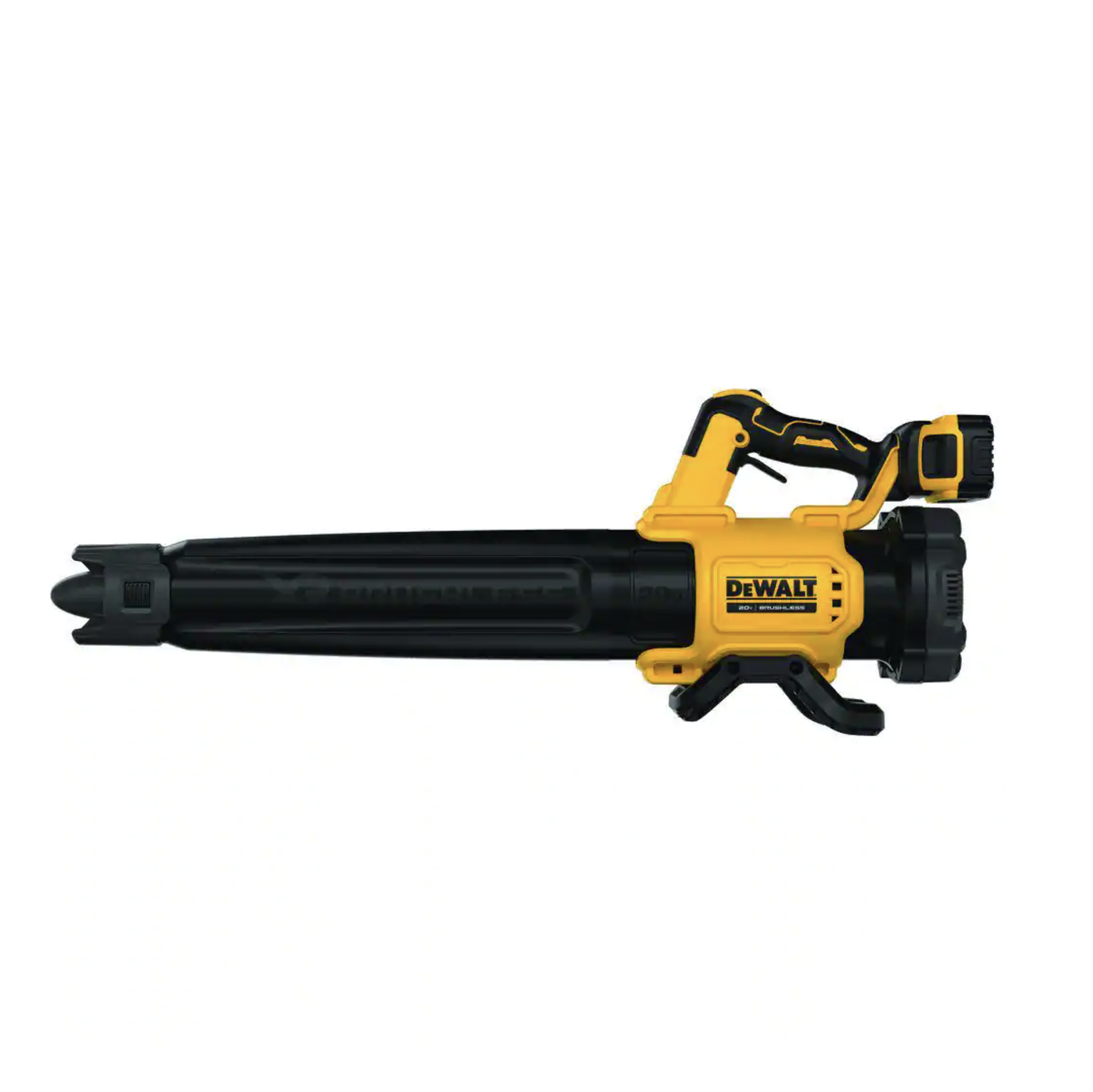 Dewalt 20V MAX 125 Mph 450 CFM Brushless Cordless Battery Powered Handheld Leaf Blower with (1) 5Ah Battery and Charger