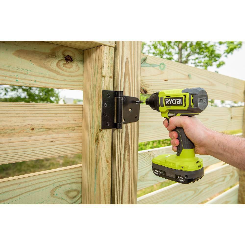 RYOBI ONE+ 18V Cordless 12 in. DrillDriver Kit with (1) 1.5 Ah Battery and Charger PCL206K1