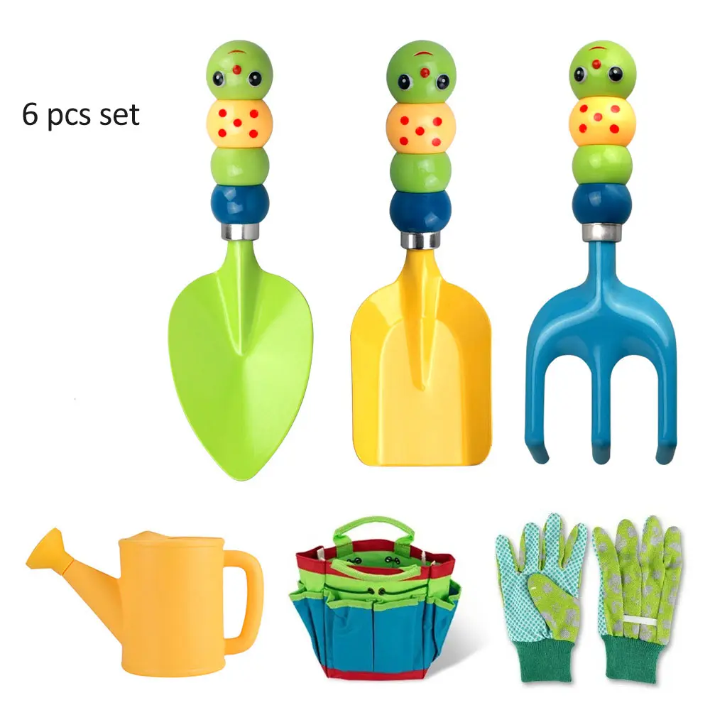 Mini Plastic Garden Spade Gardening Gift Set Mini Kids Garden Hand Tools Set For Children