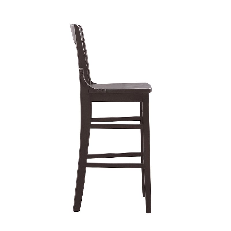 Linon Jace Bar Stool 2-piece Set