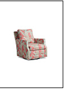 BENEDICT SWIVEL GLIDER CHAIR