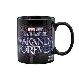 Uncanny Brands Marvel's Single- Cup Black Drip Coffee Maker Panther Wakanda Forever Coffee Mug with Warmer for Your MW1-MVM-BPA1