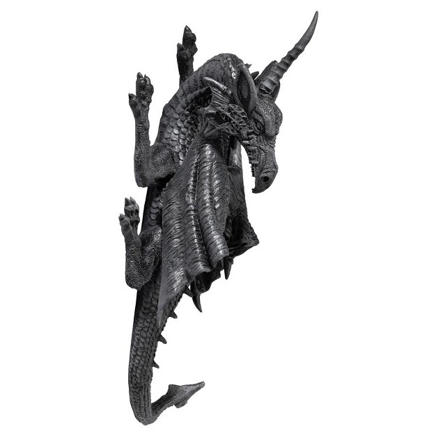 Design Toscano Horned Dragon Of Devonshire Wall Sculpture