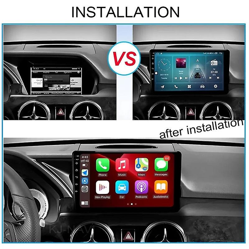 Android 12 Carplay Car Radio for Mercedes Benz GLK - Class X204 2012 - 2015 Multimedia Player 2 Din